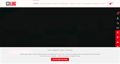 Desktop Screenshot of luglightfactory.com